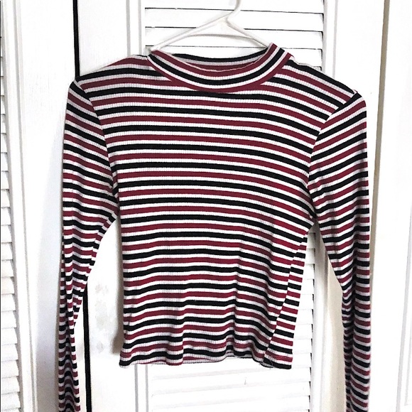 Striped Long Sleeve Top - Picture 1 of 2